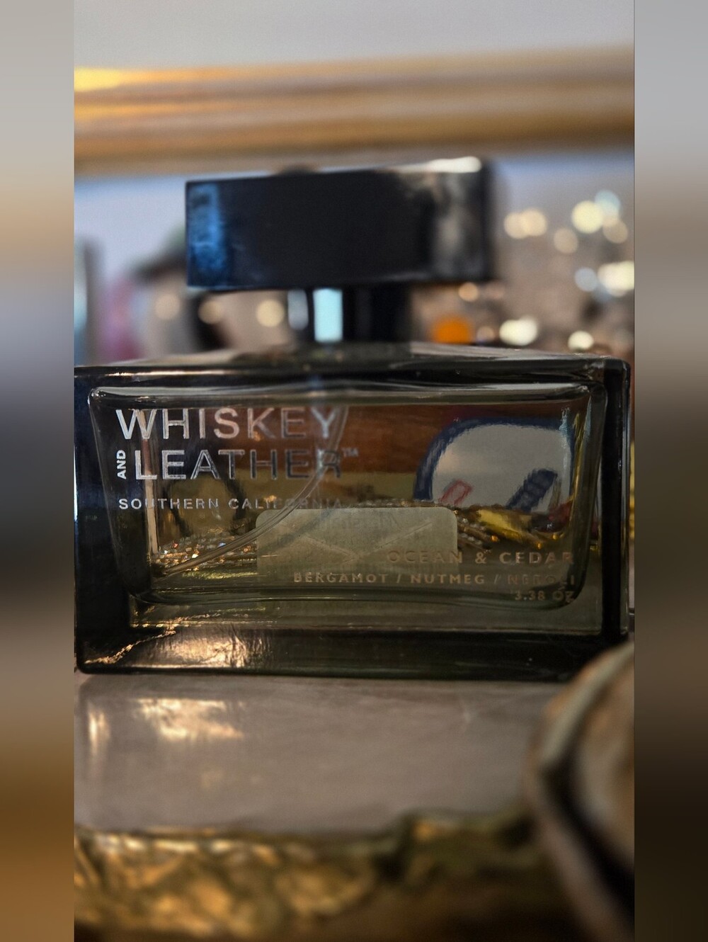 Whiskey & Leather Ocean & Cedar Eau de Toilette By Sand + Fog